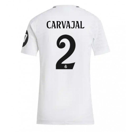 Dres Real Madrid Daniel Carvajal #2 Domaci za Žensko 2024-25 Kratak Rukav